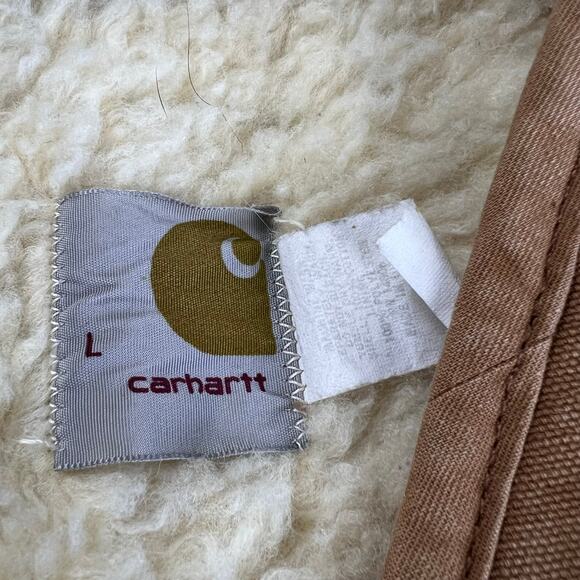Carhartt Vintage Sherpa Lined men’s Vest 6SV 1983 Workwear Size Large - Picture 9 of 10
